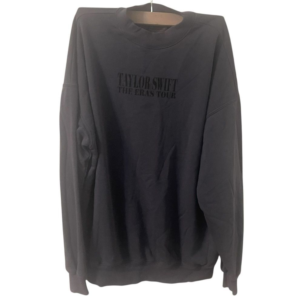 Taylor Swift Eras Tour Blue Crewneck OFFICIAL TOUR MERCH Size XS FIT S M L RARE